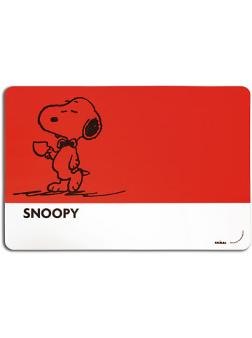 Trendy Kitchen by EXCÉLSA Podkładki stołowe (4 szt.) "Peanuts" ze wzorem - 43 x 28 cm