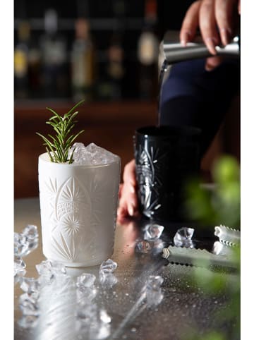 Trendy Kitchen by EXCÉLSA Szklanki (6 szt.) "Color Tumbler" w kolorze czarnym - 350 ml