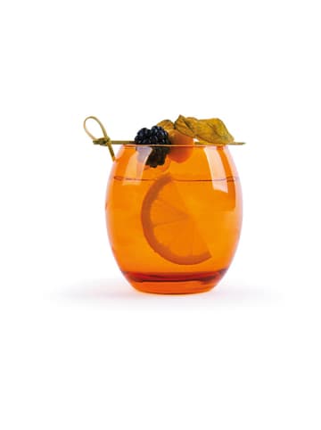 Trendy Kitchen by EXCÉLSA 6-delige set: glazen meerkleurig - 405 ml