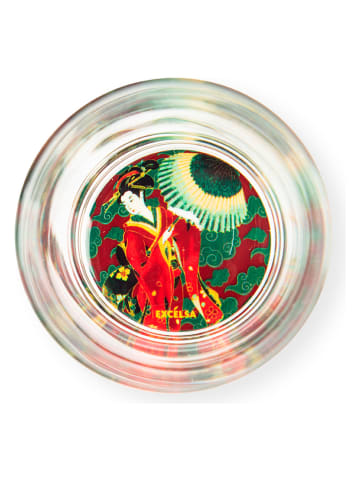 Trendy Kitchen by EXCÉLSA 6er-Set: Gläser "Kimono" in Bunt - 340 ml