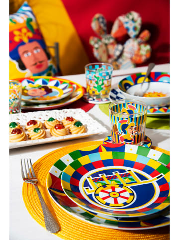 Trendy Kitchen by EXCÉLSA 6er-Set: Gläser "Sicilian Rhapsody" in Bunt - 350 ml