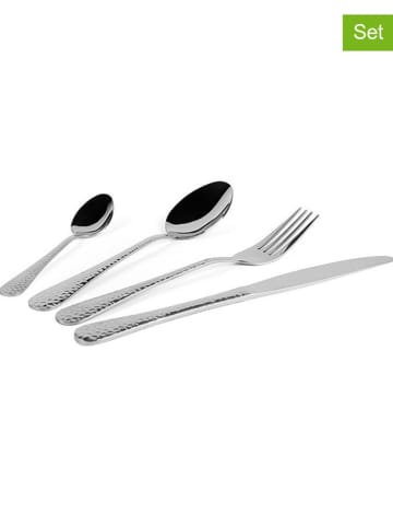 Trendy Kitchen by EXCÉLSA 24-delige roestvrijstalen bestekset "Drops"