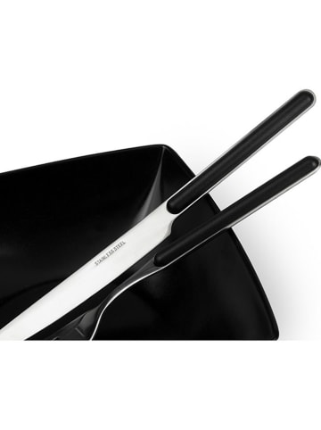 Trendy Kitchen by EXCÉLSA 24tlg. Besteckset "Eclipse" in Schwarz