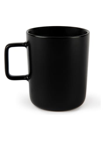 Trendy Kitchen by EXCÉLSA 4er-Set: Tassen "Nordic" in Schwarz - 320 ml