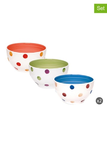 Trendy Kitchen by EXCÉLSA 6-delige set: kommen meerkleurig - Ø 14 cm