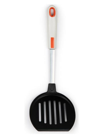 Trendy Kitchen by EXCÉLSA Łopatka w kolorze biało-czarnym do omletów - dł. 34,5 cm