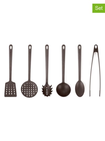 Trendy Kitchen by EXCÉLSA 6-delige keukenhulpjesset "Naif" grijs