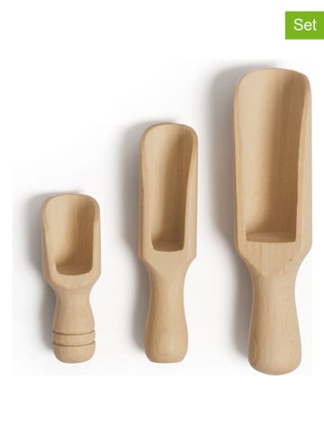 Trendy Kitchen by EXCÉLSA 3-delige set: kruidenlepels beige