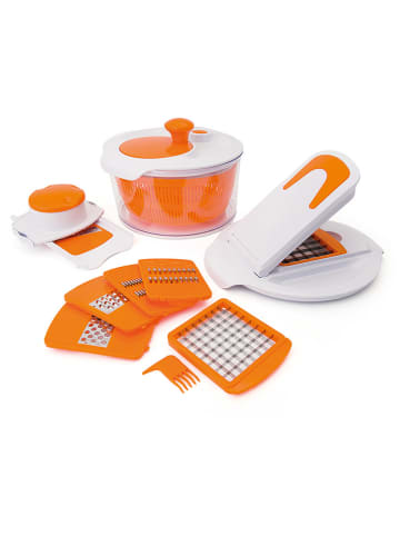 Trendy Kitchen by EXCÉLSA Salatschleuder "Abili" in Orange - (H)14 cm
