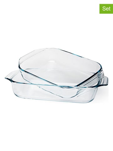 Trendy Kitchen by EXCÉLSA Naczynia żaroodporne (2 szt.) "Teglie"