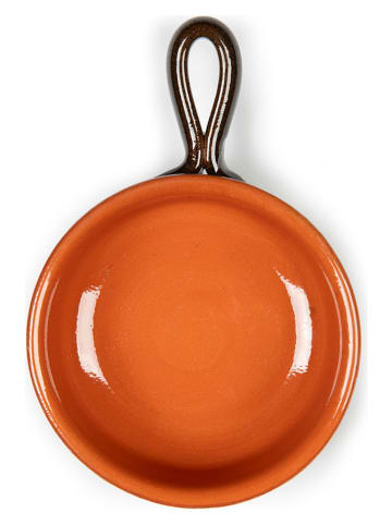 Trendy Kitchen by EXCÉLSA Steelpan bruin/oranje - Ø 16 cm