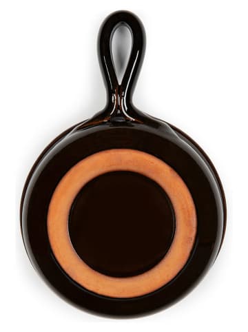 Trendy Kitchen by EXCÉLSA Rondel w kolorze brązowo-pomarańczowym - Ø 16 cm