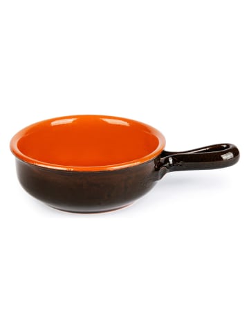 Trendy Kitchen by EXCÉLSA Steelpan bruin/oranje - Ø 20 cm