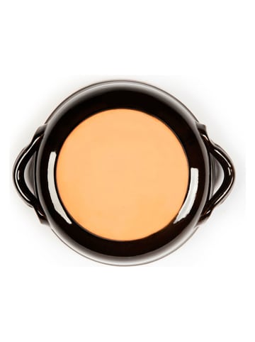 Trendy Kitchen by EXCÉLSA Kasserolle in Braun/ Orange - Ø 20 cm 