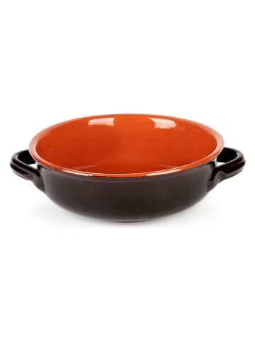 Trendy Kitchen by EXCÉLSA Kasserolle in Braun/ Orange - Ø 24 cm 