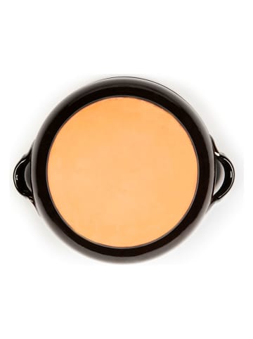 Trendy Kitchen by EXCÉLSA Kasserolle in Braun/ Orange - Ø 30 cm 
