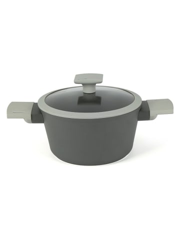 Trendy Kitchen by EXCÉLSA 2-delige set: pan met deksel grijs - Ø 20 cm