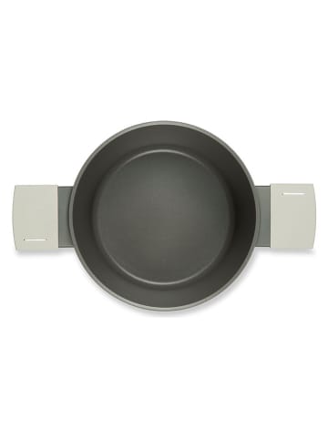 Trendy Kitchen by EXCÉLSA 2-delige set: pan met deksel grijs - Ø 24 cm