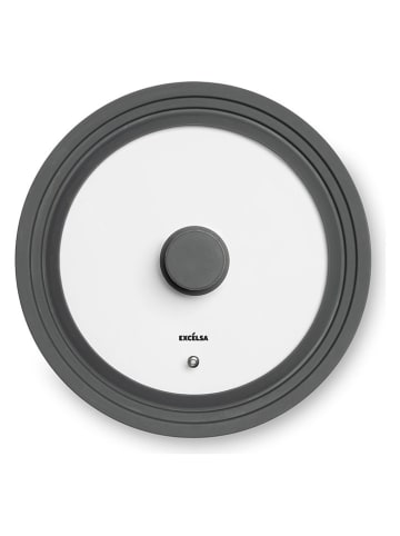 Trendy Kitchen by EXCÉLSA Deksel "Concentrico" transparant/grijs