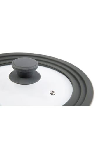 Trendy Kitchen by EXCÉLSA Pokrywka "Concentrico" w kolorze szarym