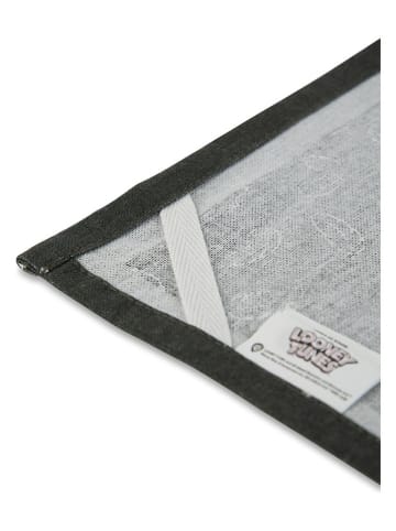 Trendy Kitchen by EXCÉLSA Ściereczka "Looney Tunes Sylvester" w kolorze czarnym do naczyń - 70 x 50 cm