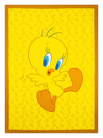 Trendy Kitchen by EXCÉLSA Ściereczka "Looney Tunes Tweety" w kolorze żółtym do naczyń - 70 x 50 cm