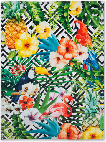 Trendy Kitchen by EXCÉLSA Geschirrtuch "Tropical Chic" in Bunt - (L)70 x (B)50 cm