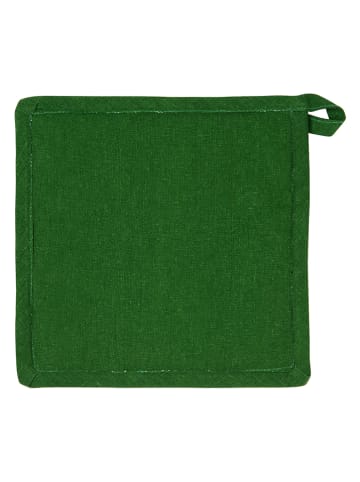 Trendy Kitchen by EXCÉLSA Łapka kuchenna "Foliage" w kolorze zielonym - 20 x 20 cm