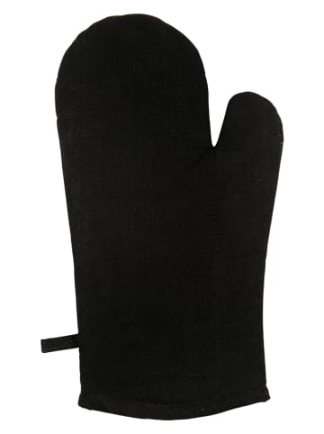 Trendy Kitchen by EXCÉLSA Ofenhandschuh "Etnico" in Schwarz - (L)32 x (B)18 cm