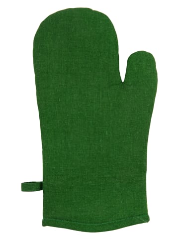 Trendy Kitchen by EXCÉLSA Ofenhandschuh "Foliage" in Grün - (L)32 x (B)18 cm