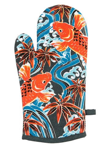 Trendy Kitchen by EXCÉLSA Ovenwant "Kimono" grijs/meerkleurig - (L)32 x (B)18 cm