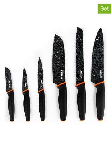 Trendy Kitchen by EXCÉLSA 6-częściowy zestaw "Chef" w kolorze czarnym