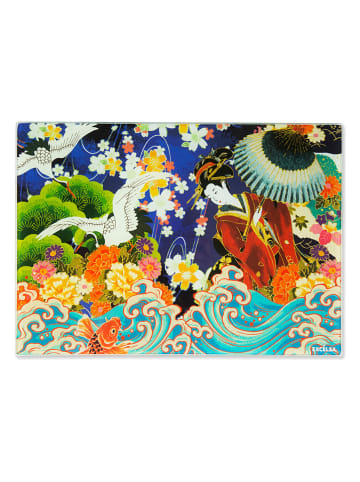 Trendy Kitchen by EXCÉLSA Snijplank "Kimono" meerkleurig - (B)35 x (H)25 cm