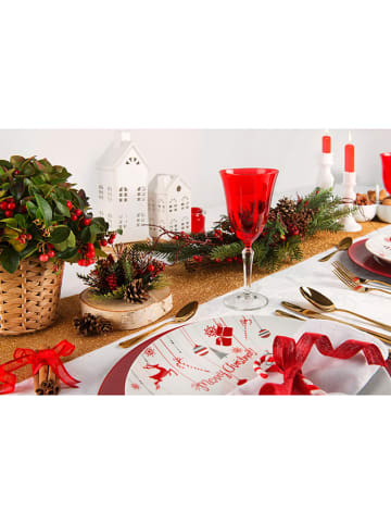 Trendy Kitchen by EXCÉLSA Teelichthalter "Little Home" in Weiß - (B)8 x (H)23 x (T)8 cm