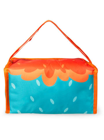 Trendy Kitchen by EXCÉLSA Isoliertasche "The Moonsters" in Mint/ Orange - (B)28 x (H)14 x (T)16,5 cm