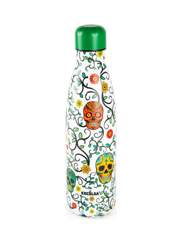 Trendy Kitchen by EXCÉLSA Isoleerfles "Calavera" meerkleurig - 500 ml