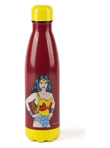 Trendy Kitchen by EXCÉLSA Thermoflasche "Wonder Woman" in Rot/ Gelb - 500 ml