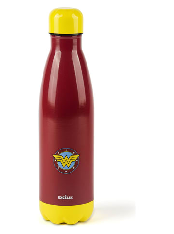 Trendy Kitchen by EXCÉLSA Isoleerfles "Wonder Woman" rood/geel - 500 ml