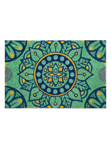 Trendy Kitchen by EXCÉLSA Wycieraczka "Mandala" w kolorze zielonym - 60 x 40 cm