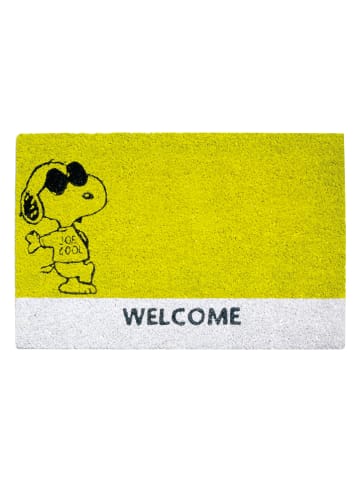 Trendy Kitchen by EXCÉLSA Wycieraczka "Peanuts" w kolorze zielonym - 60 x 40 cm