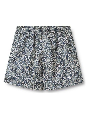 Wheat Szorty kąpielowe "Hansi" w kolorze kremowo-niebieskim