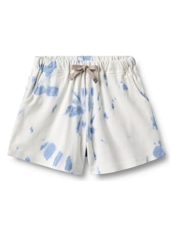 Wheat Shorts "Kalle" in Weiß/ Hellblau