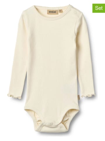 Wheat Body (2 szt.) "Regitze" w kolorze kremowo-pomarańczowym