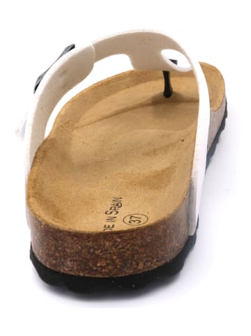 Little Sky Teenslippers wit