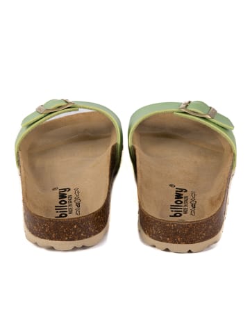 Little Sky Klapki w kolorze zielonym