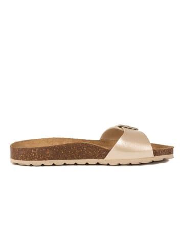 Little Sky Klapki w kolorze kremowym