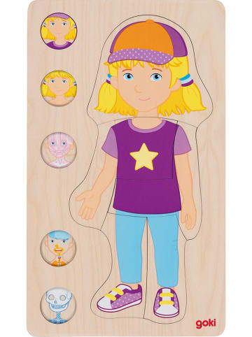 Goki 29tlg. Holzpuzzle "Mädchen" - ab 4 Jahren