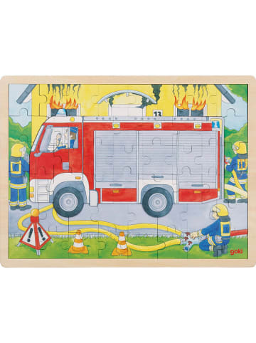 Goki Schichtenpuzzle "Feuerwehreinsatz" - ab 3 Jahren
