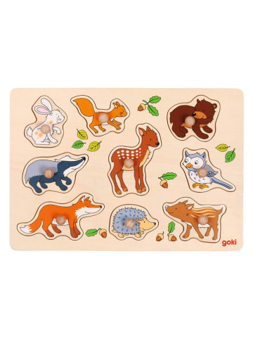 Goki 2er-Set: Steckpuzzle "Bauernhof" - ab 12 Monaten