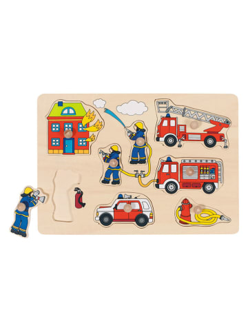 Goki 2er-Set: Steckpuzzle "Fahrzeuge" - ab 12 Monaten